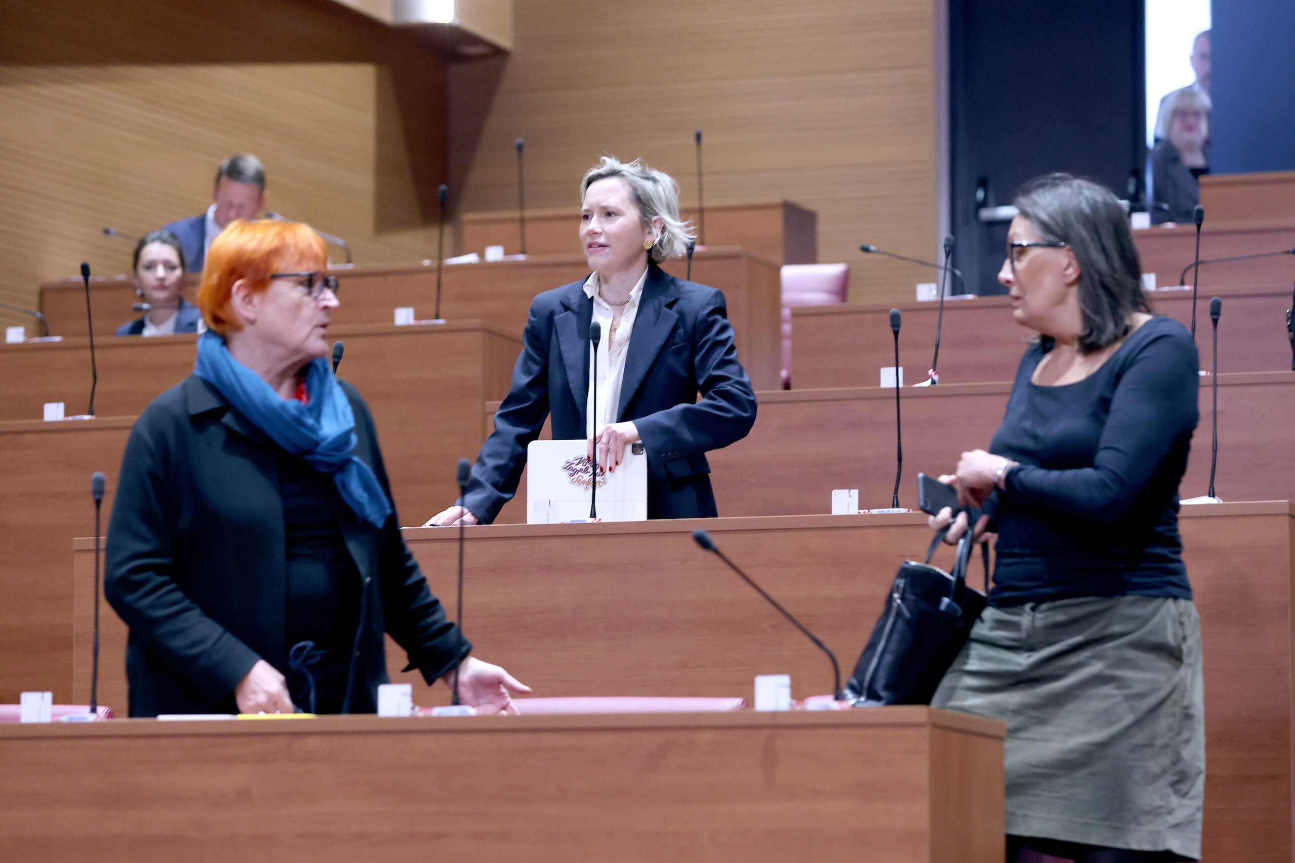 Klub Možemo! s amandmanima za vraćanje dugova radnicima šibenske Revije i Plobesta; obnova karlovačke Zvijezde i pulskog Admiraliteta /Foto: Patrik Macek/PIXSELL