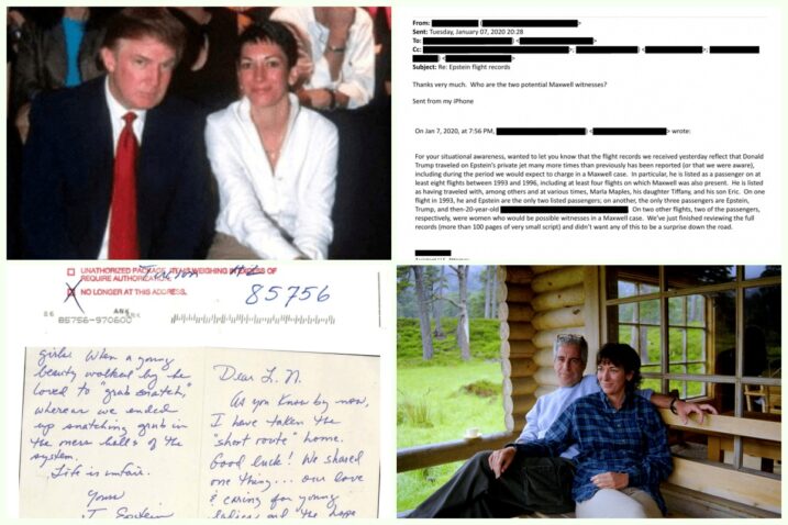 Trump je bio naveden kao putnik na najmanje osam letova između 1993. i 1996. godine, uključujući najmanje četiri leta na kojima je bila prisutna i Ghislaine Maxwell / REUTERS