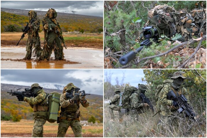 Vojno-obavještajna satnija provela selekcijski kamp / Foto MORH / T. BRANDT