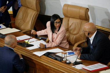 Delcy Rodriguez i Jorge Rodriguez / REUTERS