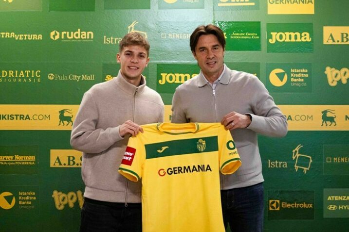 Rene Hrvatin i Saša Bjelanović/Foto NK Istra 1961