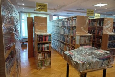 Središnja knjižnica Marinići zatvorena do kraja lipnja / Foto Halubajska zora