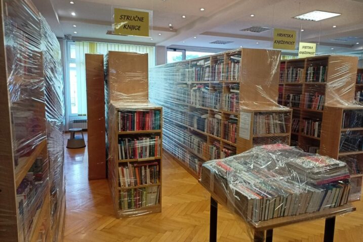 Središnja knjižnica Marinići zatvorena do kraja lipnja / Foto Halubajska zora