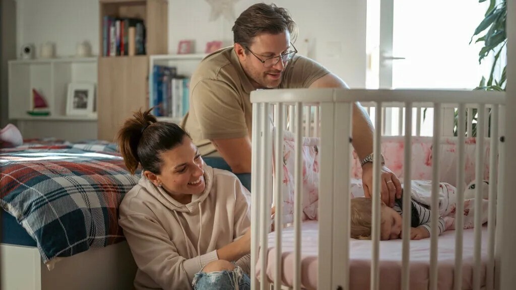 Ivana Datković Škoda sa suprugom Markom i malom Marom / Foto Vjekoslav Skledar/Human i točka