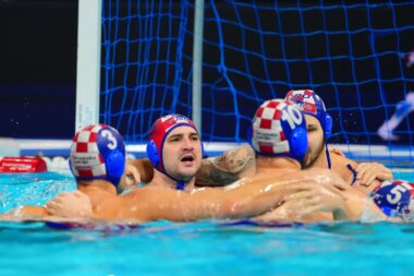 POTVRDITI ULOGU FAVORITA - Ivan Marcelić sa suigračima/Foto A. KOVACS/HVS