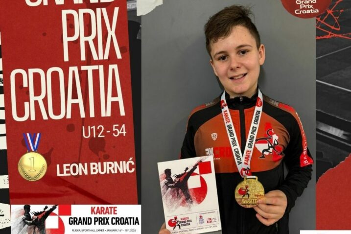 Zlato za Leona Burića