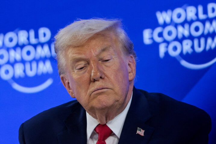 Donald Trump u švicarskom Davosu na Svjetskom ekonomskom forumu / REUTERS/Jonathan Ernst