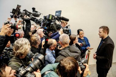 Grenlandski premijer Jens-Frederik Nielsen / REUTERS