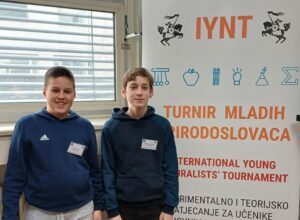 Marin Braut i Bartol Srakočić / Foto OŠ Krk