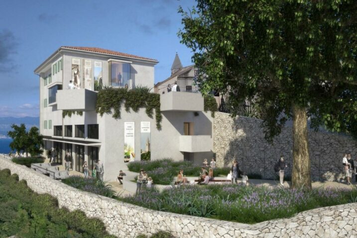 Budući izgled Vitezićevog doma u Vrbniku / Foto Općina Vrbnik