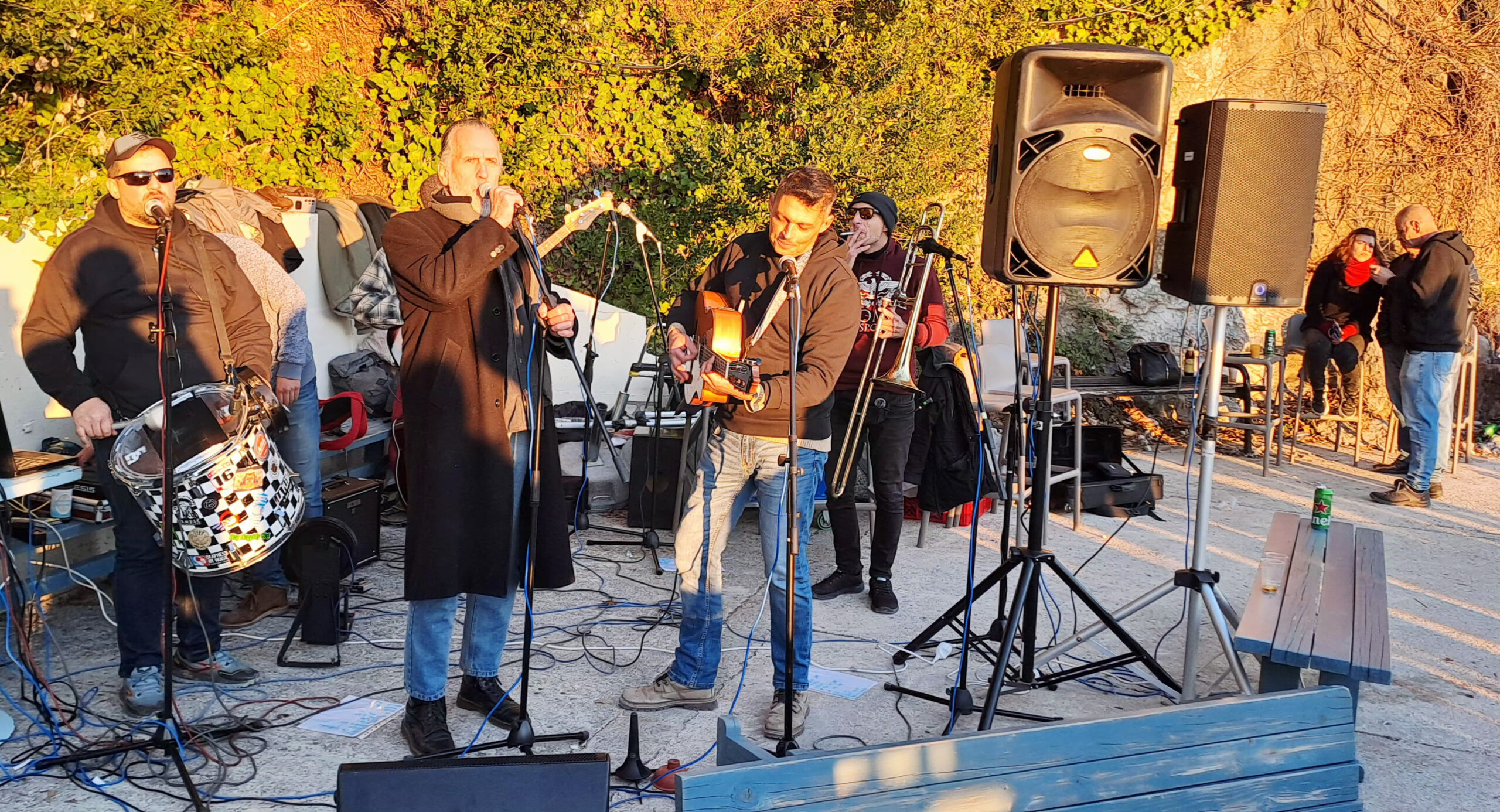 Predrag Kraljević Kralj, Krešo Burić i Pachamama Street Connection / Foto Edi Prodan