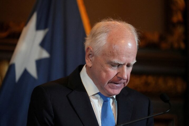 Tim Walz / Foto REUTERS/Tim Evans