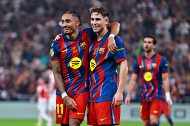 Raphinha i Fermin Lopez/Foto REUTERS