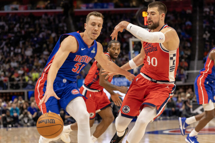 Duncan Robinson i Ivica Zubac/Foto REUTERS
