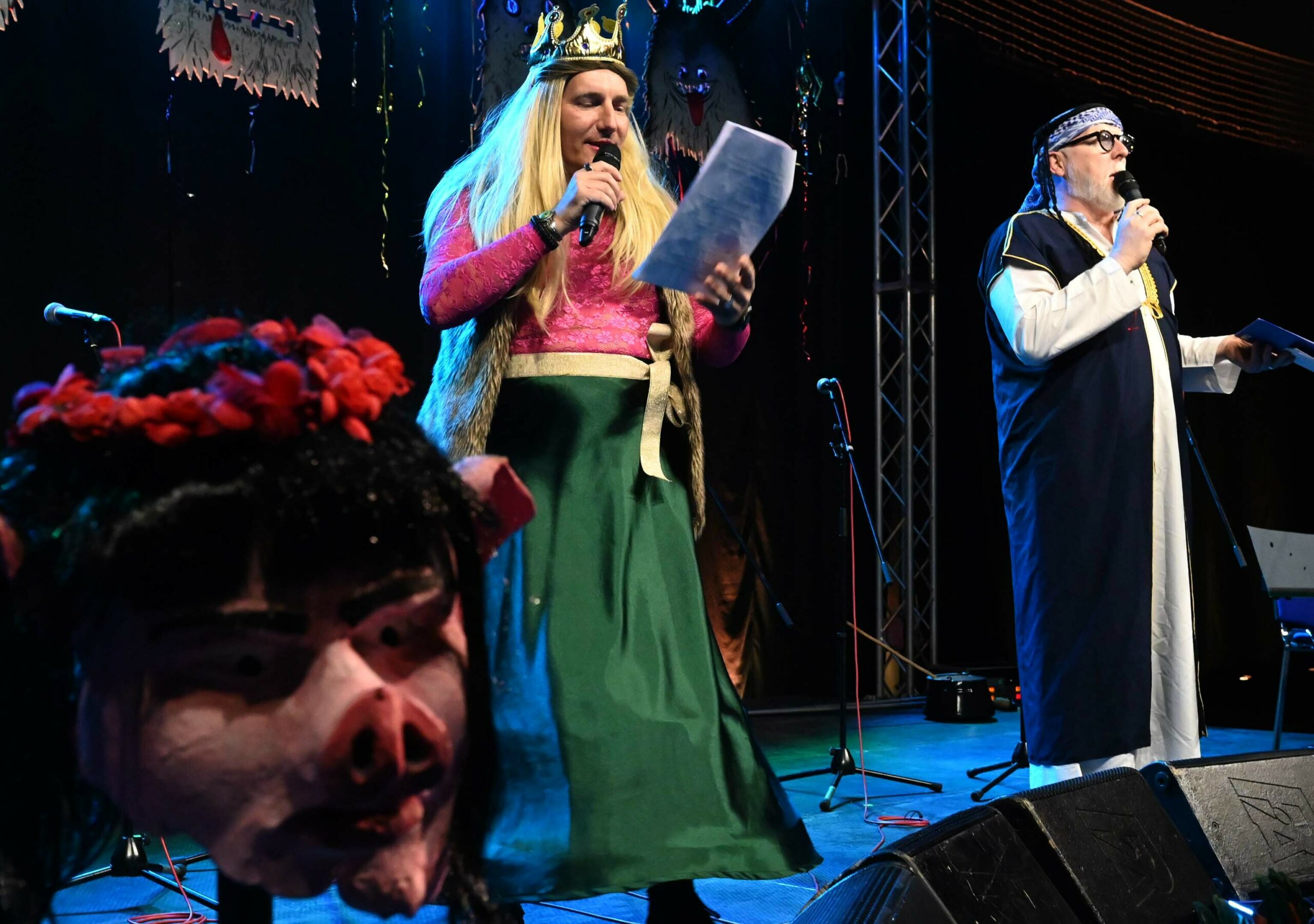 Voditelji Dražen Turina Šajeta i Mario Lipovšek Battifiaca / Arhiva NL