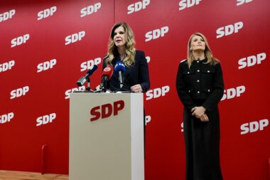 Biljana Borzan i Sabina Glasovac