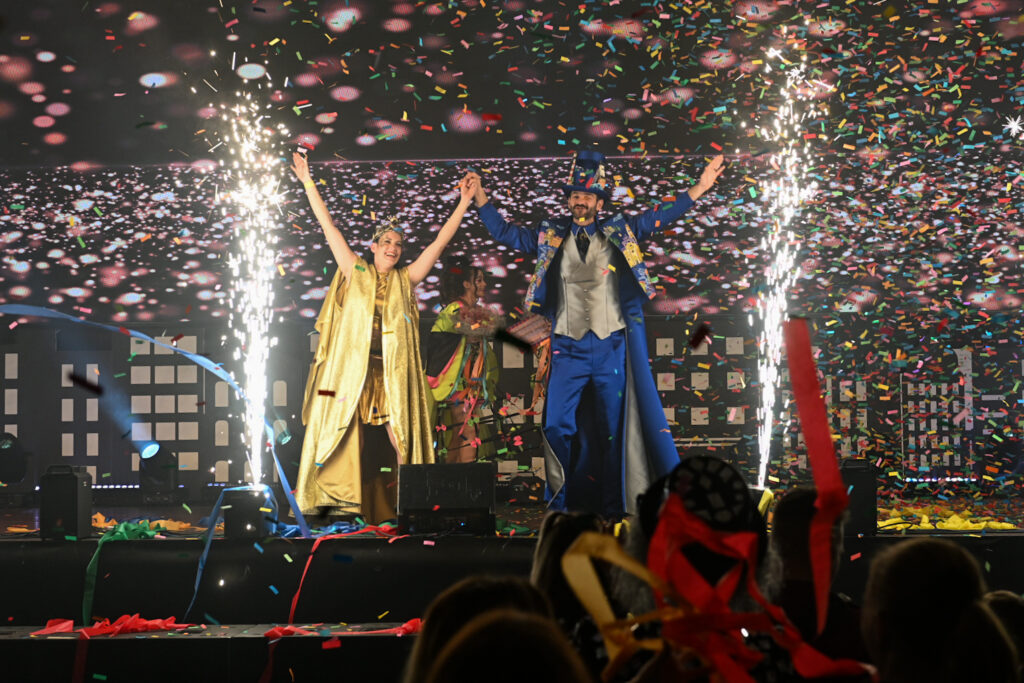 Pia Vujović i meštar Sandi