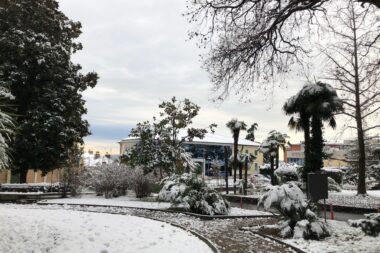 Snijeg u Opatiji / Foto: Slavka Aničić