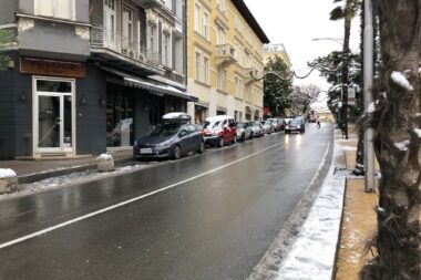 Snijeg u Opatiji / Foto: Slavka Aničić