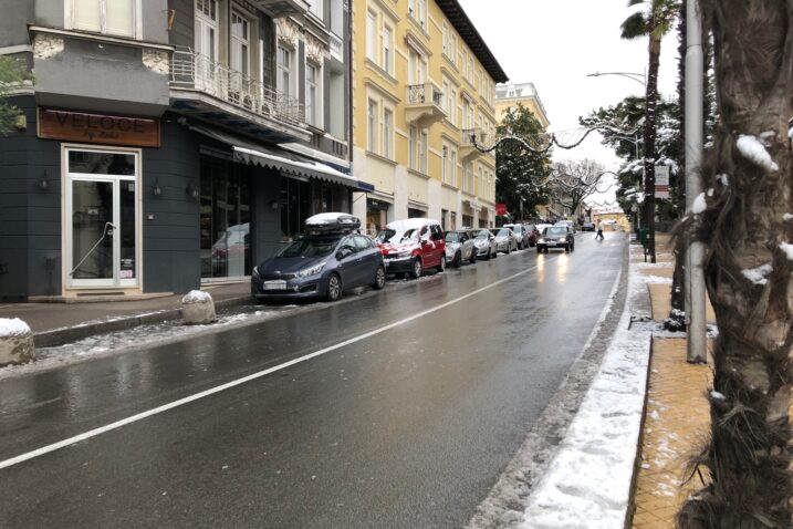 Snijeg u Opatiji / Foto: Slavka Aničić