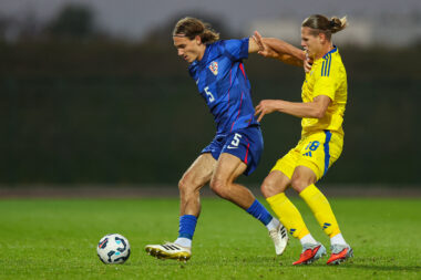 Teo Barišić upisao je sedam nastupa za mladu reprezentaciju Hrvatske/Foto PIXSELL