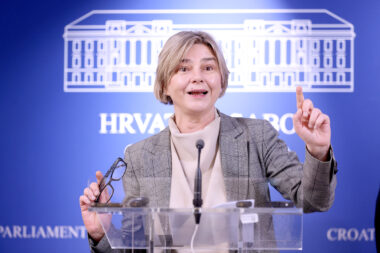 Sandra Benčić (Možemo!) / Foto: Patrik Macek / PIXSELL