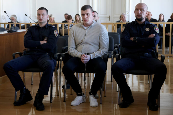 Izricanje presude Marku Smažilu, bivšem policajcu optuženom za ubojstvo Mihaele Berak / Foto: Davor Javorović / PIXSELL