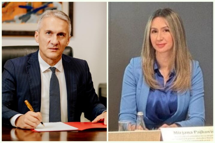 Dejan Vukšić (Foto: Facebook) / Mirjana Pajković (Foto gov.me)