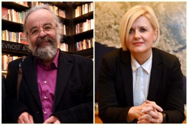 Miljenko Jergović, Iva Rinčić / Foto Arhiva NL