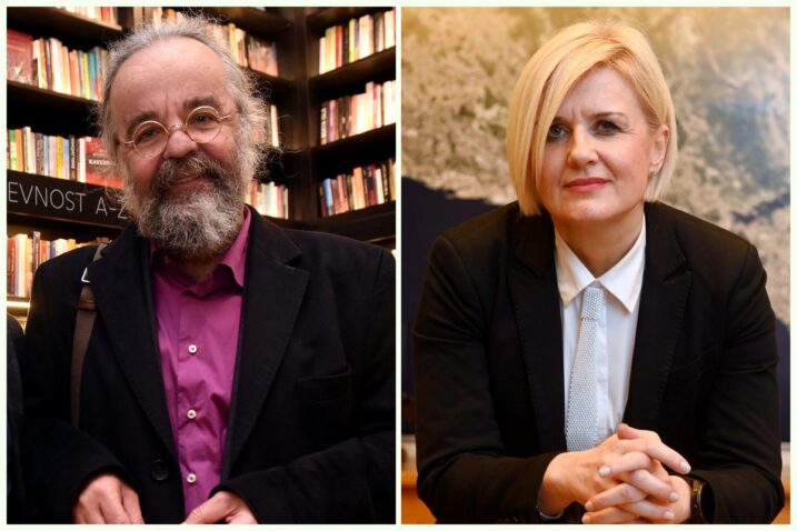 Miljenko Jergović, Iva Rinčić / Foto Arhiva NL