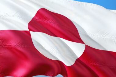 Zastava danskog Grenlanda / Pixabay / Jorono