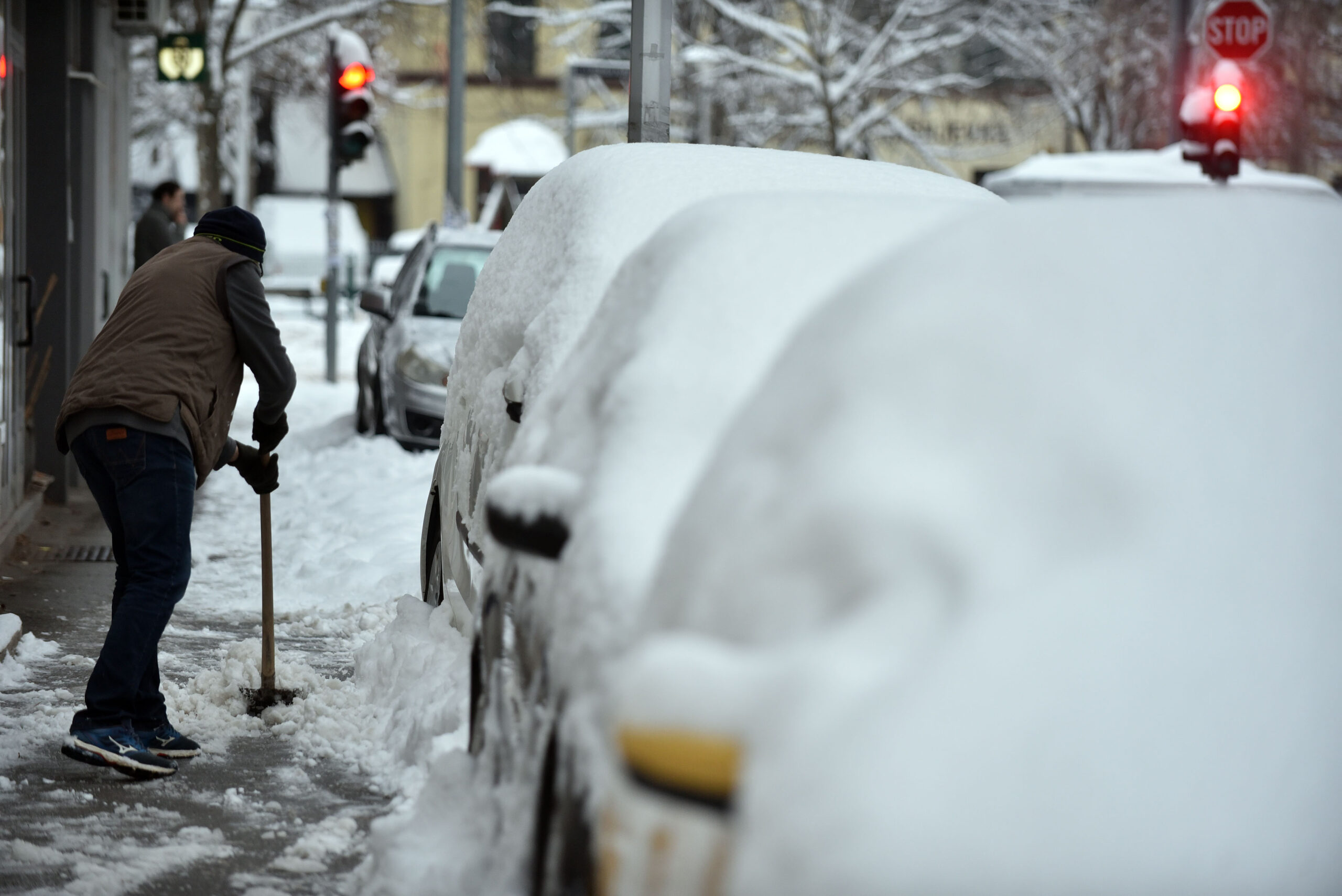 Snijeg u Zagrebu / Foto: Davor Kovačević
