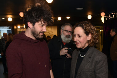 Igor Bezinović i Nina Obuljen Koržinek / Foto Davor Kovačević