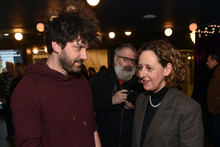 Igor Bezinović i Nina Obuljen Koržinek / Foto Davor Kovačević