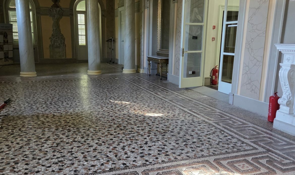 Obnova terazzo poda trajat će deset mjeseci / Foto GRAD OPATIJA