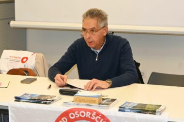 Steno Vidulić, novi-stari predsjednik PD-a Osoršćica / Foto Bojan Purić