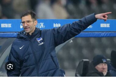 Andre Mijatović na klupi Herthe/Foto Privatna Arhiva