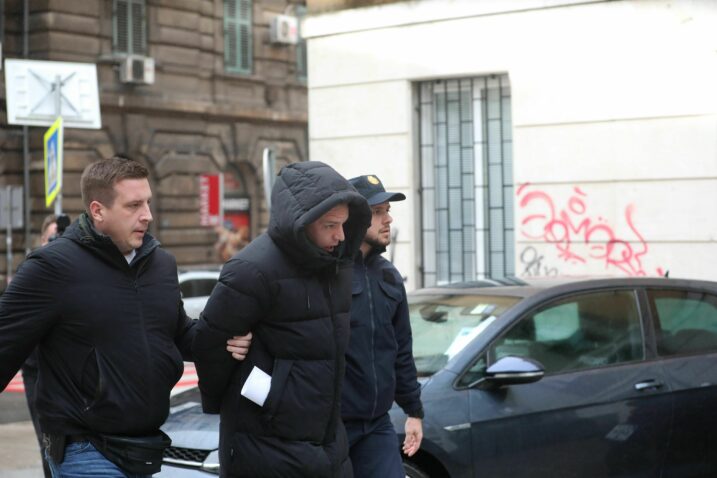 Privođenje Roberta Di Capria u prostorije USKOK-a / Foto Goran Kovacic/PIXSELL