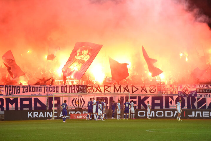 Armadina bakljada protiv Dinama/Foto D. MICULINIĆ