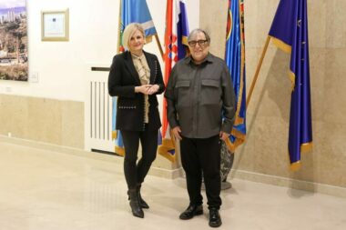 Iva Rinčić i Zlatko Delov / Foto Grad Rijeka
