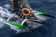 Thomas Coville na trimaranu "Sodebo Ultim 3" / Foto Jules Verne Trophy