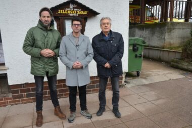 Marin Miletić, Arsen Vukušić i prof. Josip Jurčević / Foto Marinko Krmpotić