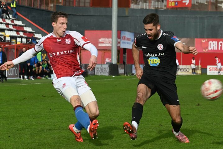 Filip Braut tijekom ogleda s Croatijom/M. GRACIN