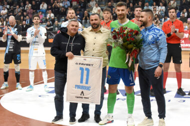 Marinko Mavrović, Vedran Frelih, Duje Kustura i Marin Frelih/Foto D. MICULINIĆ