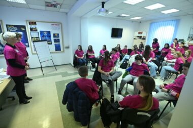 Edukativni kviz održan je u Informativnom centru za prevenciju kriminaliteta / Foto Nikola Blagojević