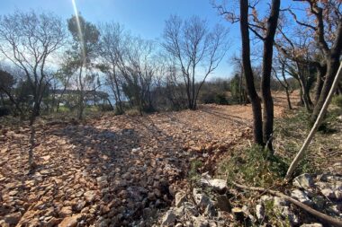 U zelenom pojasu iznad lučice Stara voda, koji je definiran kao sportsko-rekreacijska zona, nije moguća gradnja / Foto B. ČALUŠIĆ