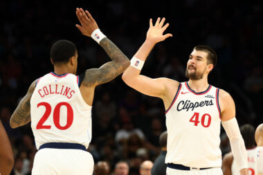 John Collins i Ivica Zubac/Foto REUTERS