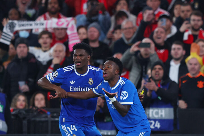 Vinicius Junior i Aurelien Tchouameni/Foto REUTERS