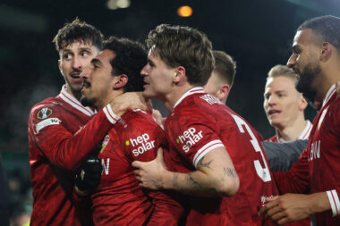 Tiago Tomas i suigrači iz Stuttgarta/Foto REUTERS