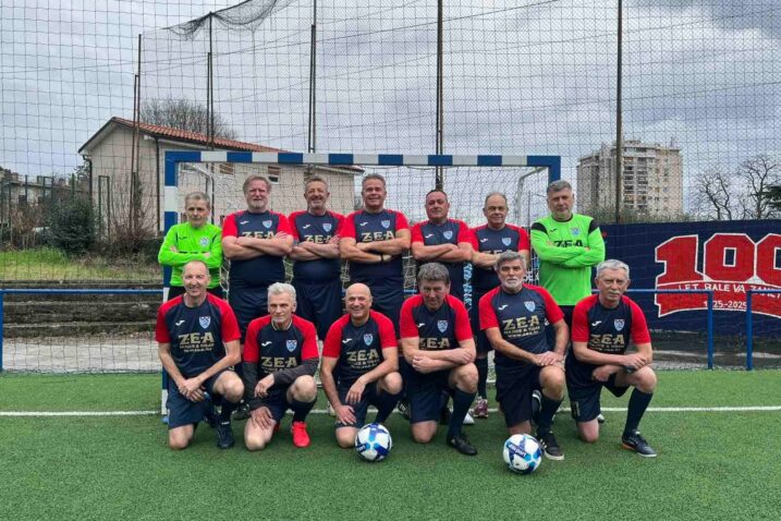 Hodometaši Zameta na prvom okupljanju/Foto NK Zamet